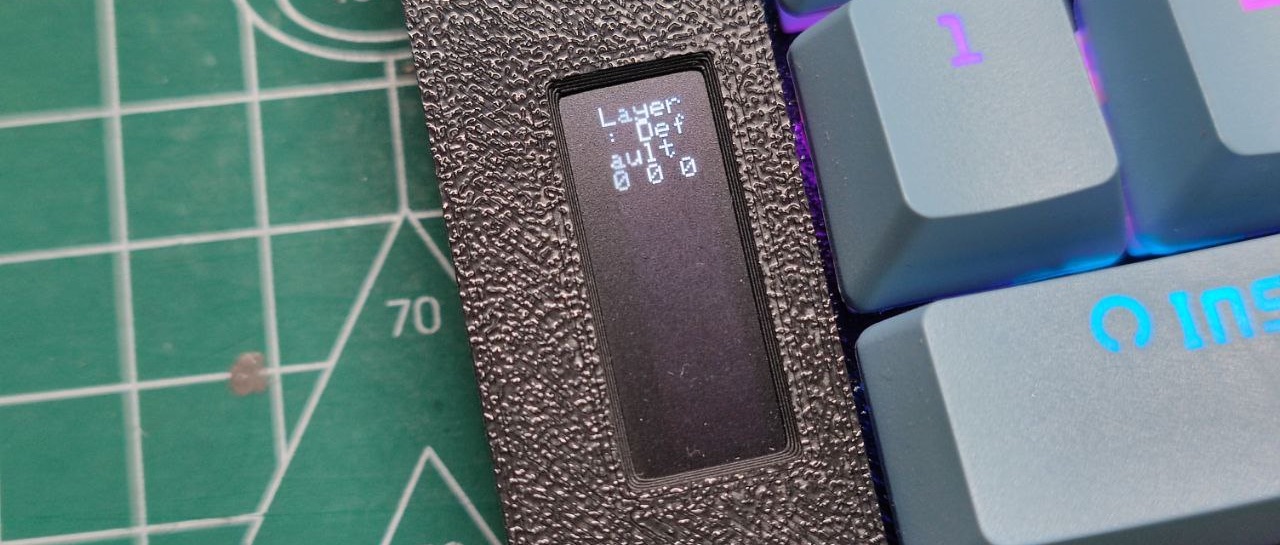 整个带屏数字小键盘吧，先搞定 QMK 固件支持 STM32F103 的 I2C Remap