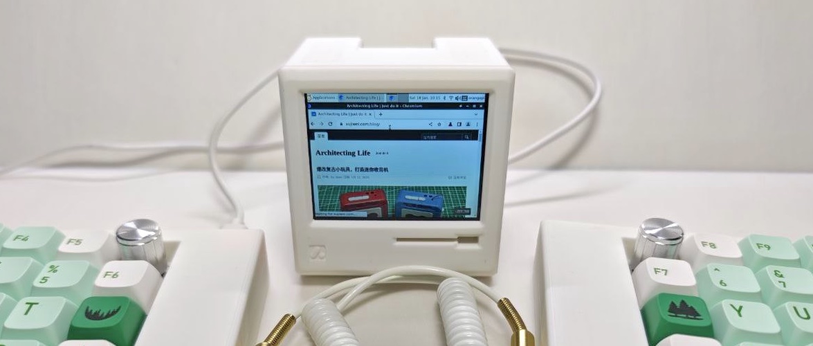 摸鱼小副屏，把它变成摸鱼小电脑～