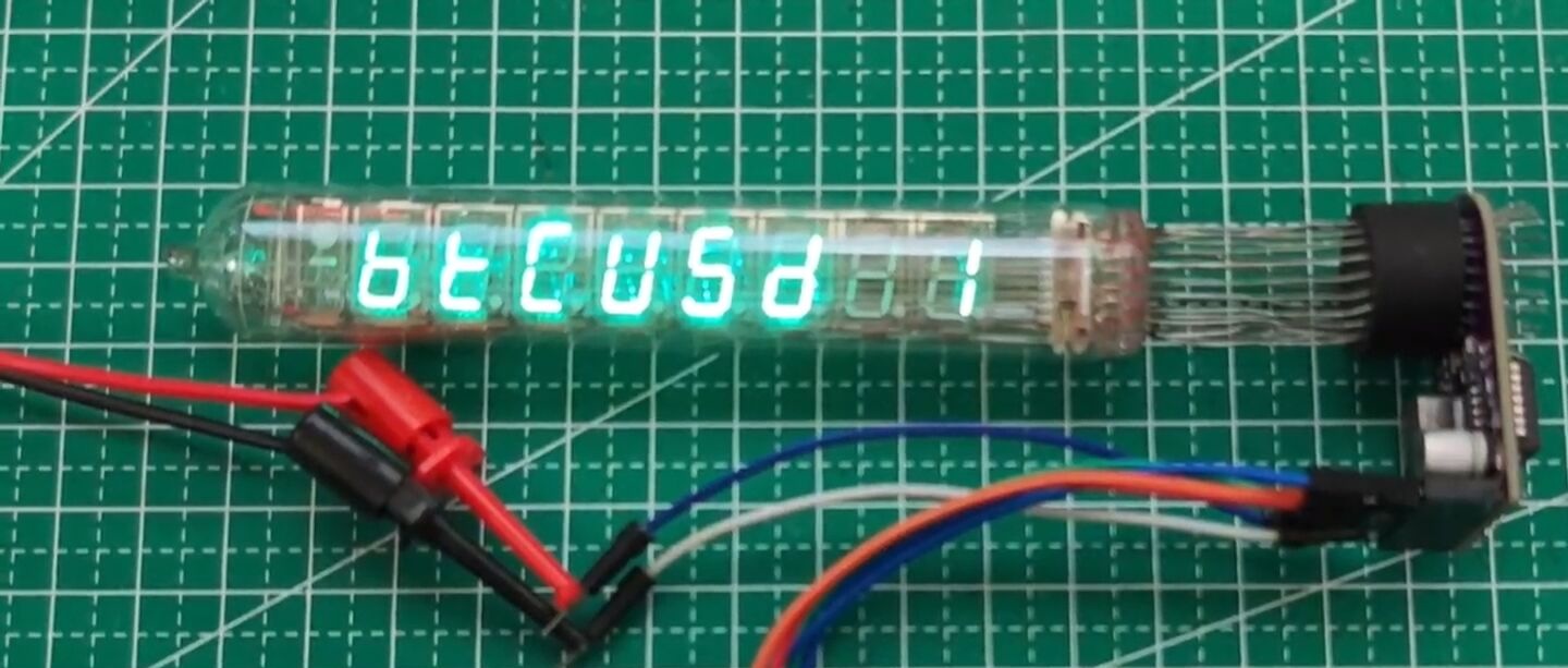 使用 C 语言位运算和宏，编写一个可自由配置的 HV5812 + IV-18 荧光管驱动