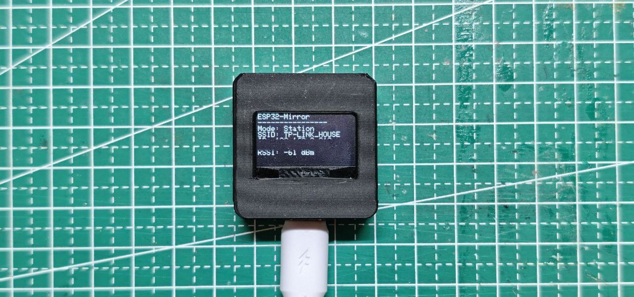 New Ideas for Desktop Mini TVs: ESP32-S3 + 12864 OLED Streaming Video