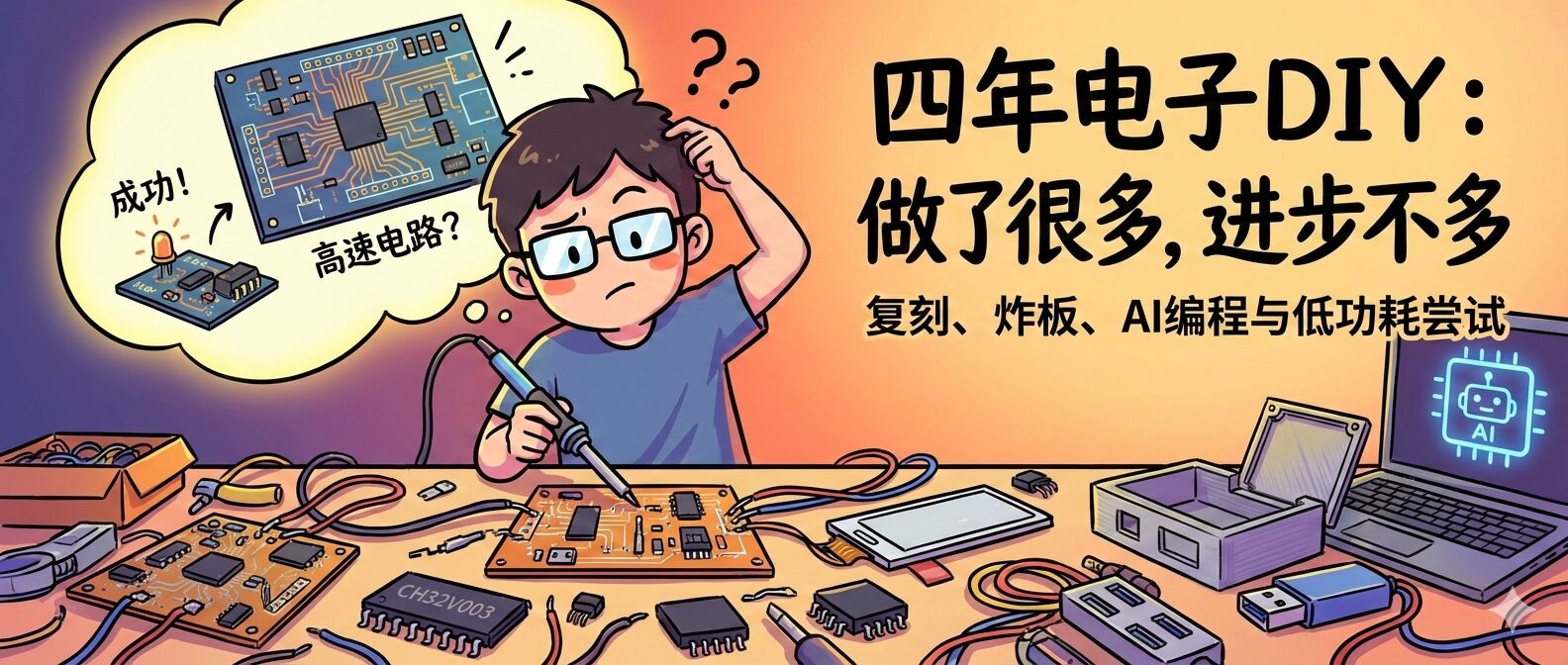 一个软件工程师的 2025 电子 DIY 总结