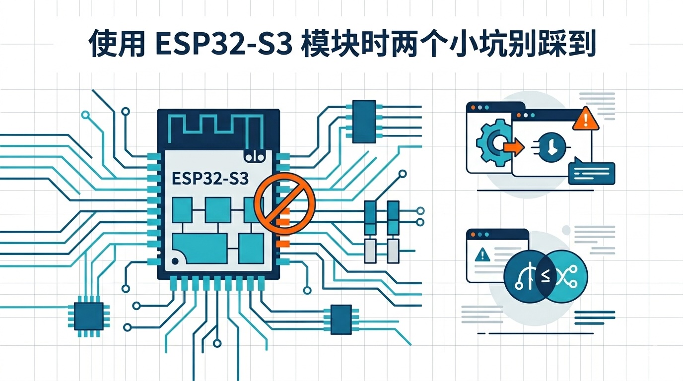 Two Pitfalls to Avoid When Using the ESP32-S3 Module